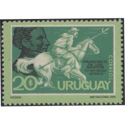 Uruguay 860 1973 Francisco de los Santos MNH Uruguay 860 1973 Francisco de los Santos MNH