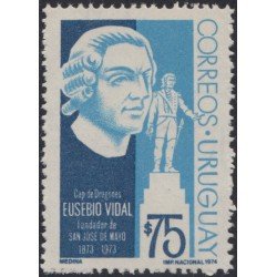 Uruguay 887 1974 Eusebio Vidal fundador de San José de Mayo MNH Uruguay 887 1974 Eusebio Vidal fundador de San José de Mayo MNH