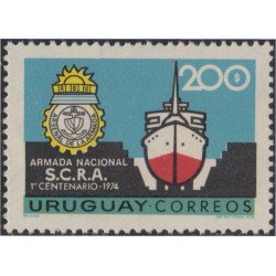 Uruguay 896 1974 Centenario de la Marina Nacional MNH Uruguay 896 1974 Centenario de la Marina Nacional MNH
