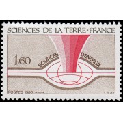France Francia 2093 1980 Ciencias de la Tierra MNH France Francia 2093 1980 Ciencias de la Tierra MNH