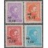 Uruguay 920/23 1975 Timbres postales de 1972/73 MNH