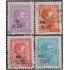 Uruguay 920/23 1975 Timbres postales de 1972/73 Usado