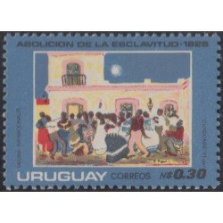 Uruguay 945 1976 150º Aniversario da la abolición de la esclavitud Candombe MNH Uruguay 945 1976 150º Aniversario da la abolición de la esclavitud Candombe MNH