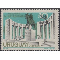 Uruguay 953 1976 Monumento al General Fructuoso Rivera MNH Uruguay 953 1976 Monumento al General Fructuoso Rivera MNH