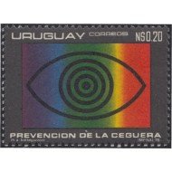 Uruguay 962 1976 Día Mundial de la Salud Prevención de la ceguera MNH