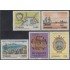 Uruguay 963/67 1976 250º Aniversario de la Fundación de Montevideo MNH