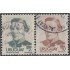 Uruguay 968/69 1976 Serie Antigua retrato de Artigas Usado