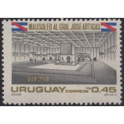 Uruguay 975 1977 Inauguración del Mausoleo de José Artigas MNH Uruguay 975 1977 Inauguración del Mausoleo de José Artigas MNH