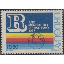 Uruguay 994 1977 Año Mundial del Reumatismo MNH Uruguay 994 1977 Año Mundial del Reumatismo MNH