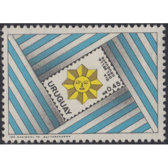 Uruguay 995 1977 Día del timbre MNH Uruguay 995 1977 Día del timbre MNH