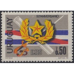 Uruguay 998 1978 50º Aniversario del Instituto Militar de altos Estudios IMES MNH Uruguay 998 1978 50º Aniversario del Instituto Militar de altos Estudios IMES MNH