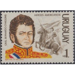 Uruguay 1005 1978 Bicentenario del nacimiento del General Bernardo O´Higgins Riquelme MNH