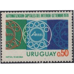 Uruguay 1006 1978 Teléfono automático MNH