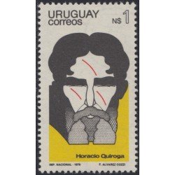 Uruguay 1011 1978 Centenario del nacimiento de Horacio Quiroga escritor y dramaturgo MNH Uruguay 1011 1978 Centenario del nacimiento de Horacio Quiroga escritor y dramaturgo MNH