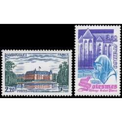 France Francia 211/12 1980 Serie turística MNH