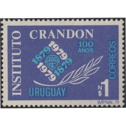 Uruguay 1027 1979 Centenario del Instituto Crandon MNH Uruguay 1027 1979 Centenario del Instituto Crandon MNH