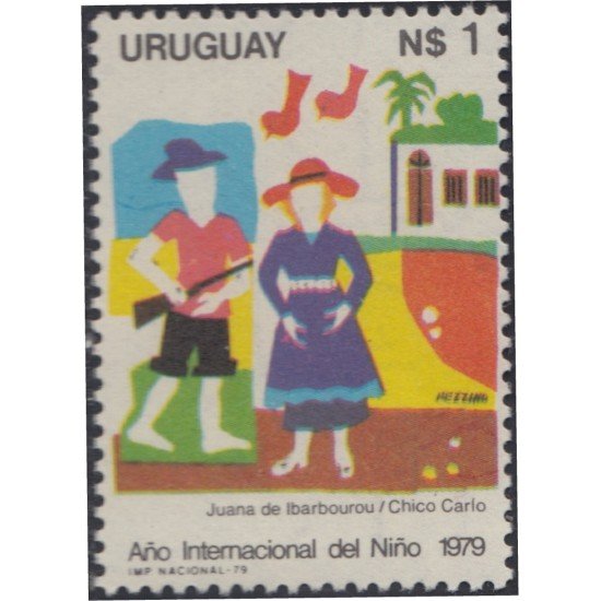 Uruguay 1038 1979 Día Hispano Sudamericano MNH Uruguay 1038 1979 Día Hispano Sudamericano MNH