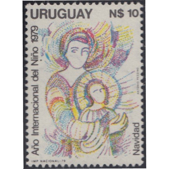 Uruguay 1042 1979 Navidad y Año Internacional del Infante MNH Uruguay 1042 1979 Navidad y Año Internacional del Infante MNH