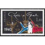 France Francia 2114 1980 Charles De Gaulle MNH France Francia 2114 1980 Charles De Gaulle MNH