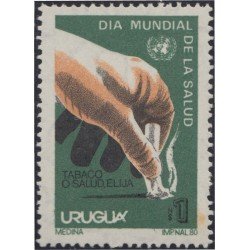 Uruguay 1058 1980 Día Mundial de la Salud MNH Uruguay 1058 1980 Día Mundial de la Salud MNH