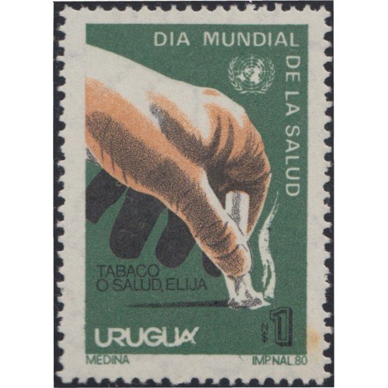 Uruguay 1058 1980 Día Mundial de la Salud MNH Uruguay 1058 1980 Día Mundial de la Salud MNH