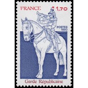 France Francia 2115 1980 Guardia Republicana MNH France Francia 2115 1980 Guardia Republicana MNH