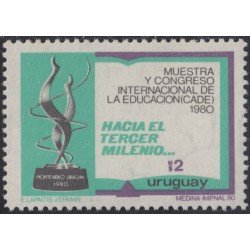 Uruguay 1073 1981 Exposición y Congreso de Internacional de la Educación en Montevideo MNH Uruguay 1073 1981 Exposición y Congreso de Internacional de la Educación en Montevideo MNH