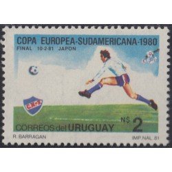 Uruguay 1084 1981 Copa Internacional de Fútbol MNH Uruguay 1084 1981 Copa Internacional de Fútbol MNH