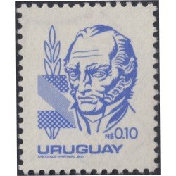 Uruguay 1085 1981 Serie ntigua Retrato de Artigas MNH Uruguay 1085 1981 Serie ntigua Retrato de Artigas MNH