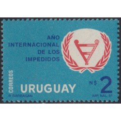 Uruguay 1090 1981 Año Internacional de los impedidos MNH Uruguay 1090 1981 Año Internacional de los impedidos MNH