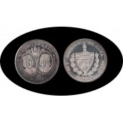 Cuba 50 pesos 1991 5 onzas V Centenario Pinzón plata silver