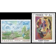 France Francia 2136/37 1981 Serie artística MNH