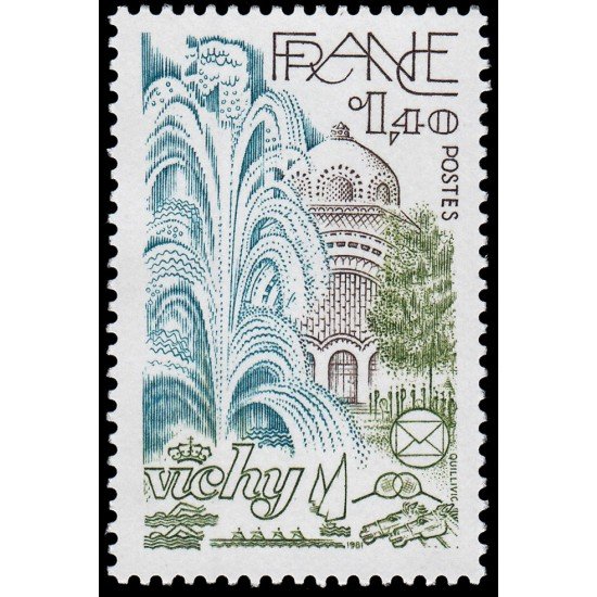 France Francia 2144 1981 54 Congreso nacional de la Fed. de sociedades filatélicas francesas MNH