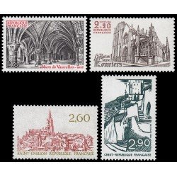 France Francia 2160/63 1981 Serie turística MNH