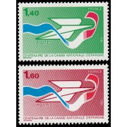 France Francia 2165/66 1981 Centenario de la Caja nacional de ahorros MNH France Francia 2165/66 1981 Centenario de la Caja nacional de ahorros MNH