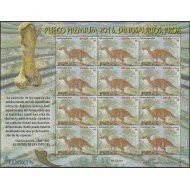 España Pliego Premium 36 2016 Dinosaurios Proa MNH