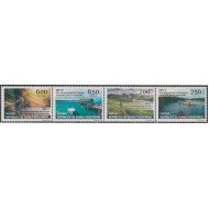 Guinea Ecuatorial 542/45 2017 Turismo sostenible para el desarrollo MNH