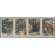Guinea Ecuatorial 550/53 2017 Navidad Chritsmas MNH