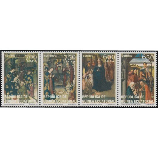 Guinea Ecuatorial 550/53 2017 Navidad Chritsmas MNH Guinea Ecuatorial 550/53 2017 Navidad Chritsmas MNH