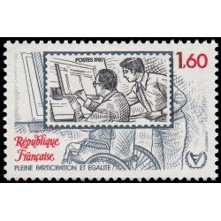 France Francia 2173 1981 Año internacional de las personas discapacitadas MNH