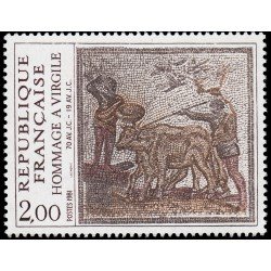 France Francia 2174 1981 Homenaje a Virgilio MNH