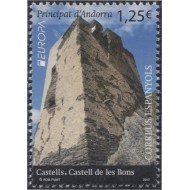 Andorra Española 454 2017 Castillo de les Bons MNH