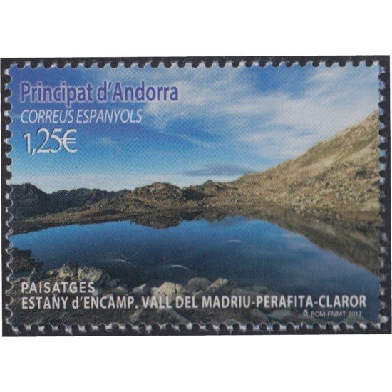 Andorra Española 458 2017 Paisajes Valle MNH