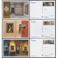España Tarjetas del Correo y de Iniciativa Privada 101/03 2015 Museos