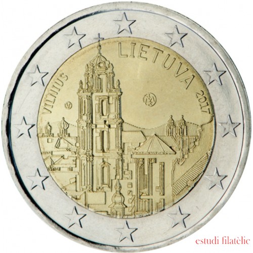 Lituania 2017 2 € euros conmemorativos  Vilnius Capital Cultural