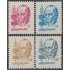 Uruguay 1097/1100 1982 Retrato de José Artigas MNH