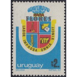 Uruguay 1109 1982 Provincia de Flores MNH Uruguay 1109 1982 Provincia de Flores MNH