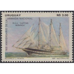 Uruguay 1114 1982 165 Aniversario de la Escuadra Nacional Barco Ship MNH Uruguay 1114 1982 165 Aniversario de la Escuadra Nacional Barco Ship MNH