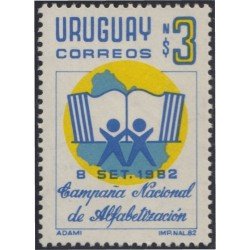 Uruguay 1115 1982 Campaña Nacional de alfabetización MNH Uruguay 1115 1982 Campaña Nacional de alfabetización MNH