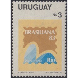 Uruguay 1125 1983 Inauguración de la sede principal de la UPAE MNH Uruguay 1125 1983 Inauguración de la sede principal de la UPAE MNH